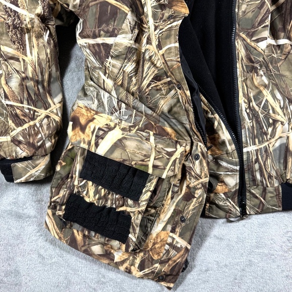 Game Winner Men's L Hunting Jacket Camo Insulated Hooded Coat NWOT Cold Weather - Picture 5 of 13